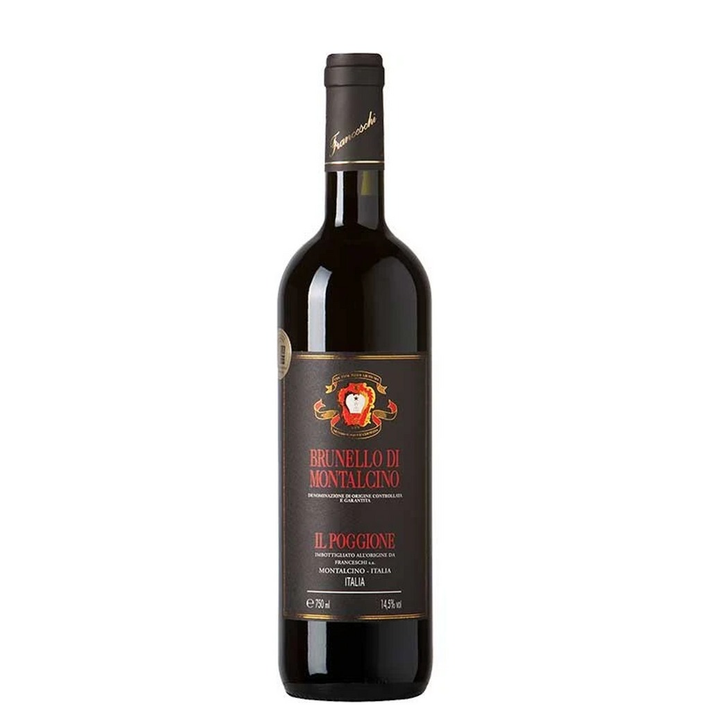 2018年意大利托斯卡纳波吉欧酒庄布鲁奈罗蒙塔希诺 Il Poggione Brunello Di Montalcino 2018, Tuscany, Italy