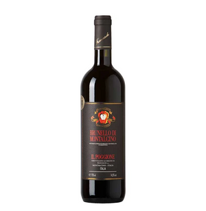 2018年意大利托斯卡纳波吉欧酒庄布鲁奈罗蒙塔希诺 Il Poggione Brunello Di Montalcino 2018, Tuscany, Italy