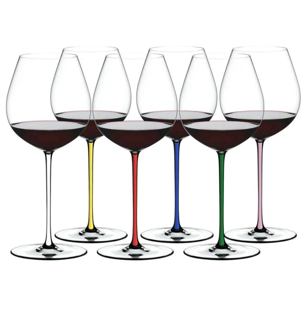 奥地利 RIEDEL FATTO A MANO 璀璨系列 黑皮诺杯  六色套装 FATTO A MANO GIFT SET PINOT NOIR (SET OF 6'S) 7900/07-V